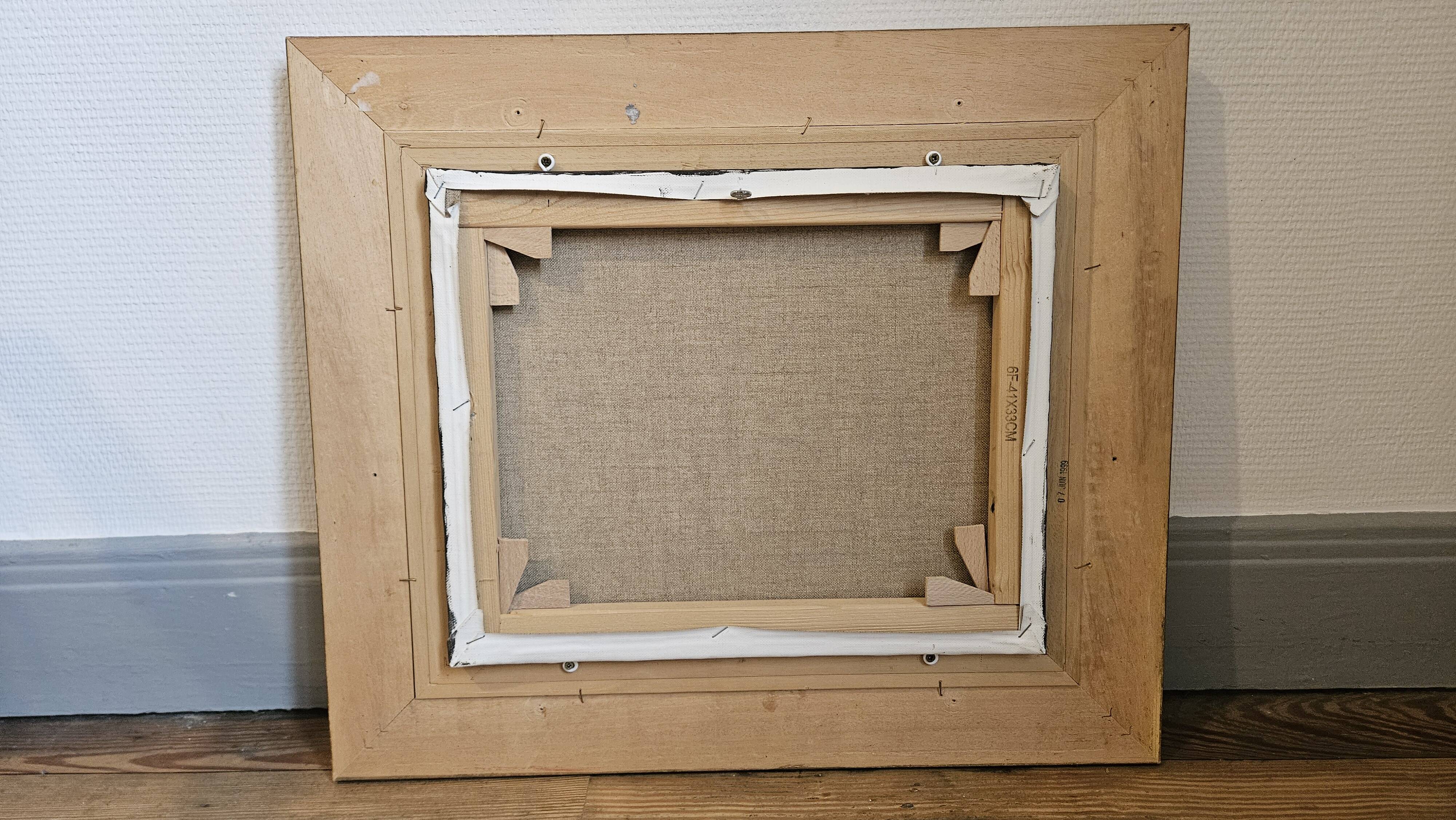 Tableau – Still life on canvas – Signed Hirtz Fr