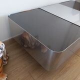 70s coffee table with built-in bar