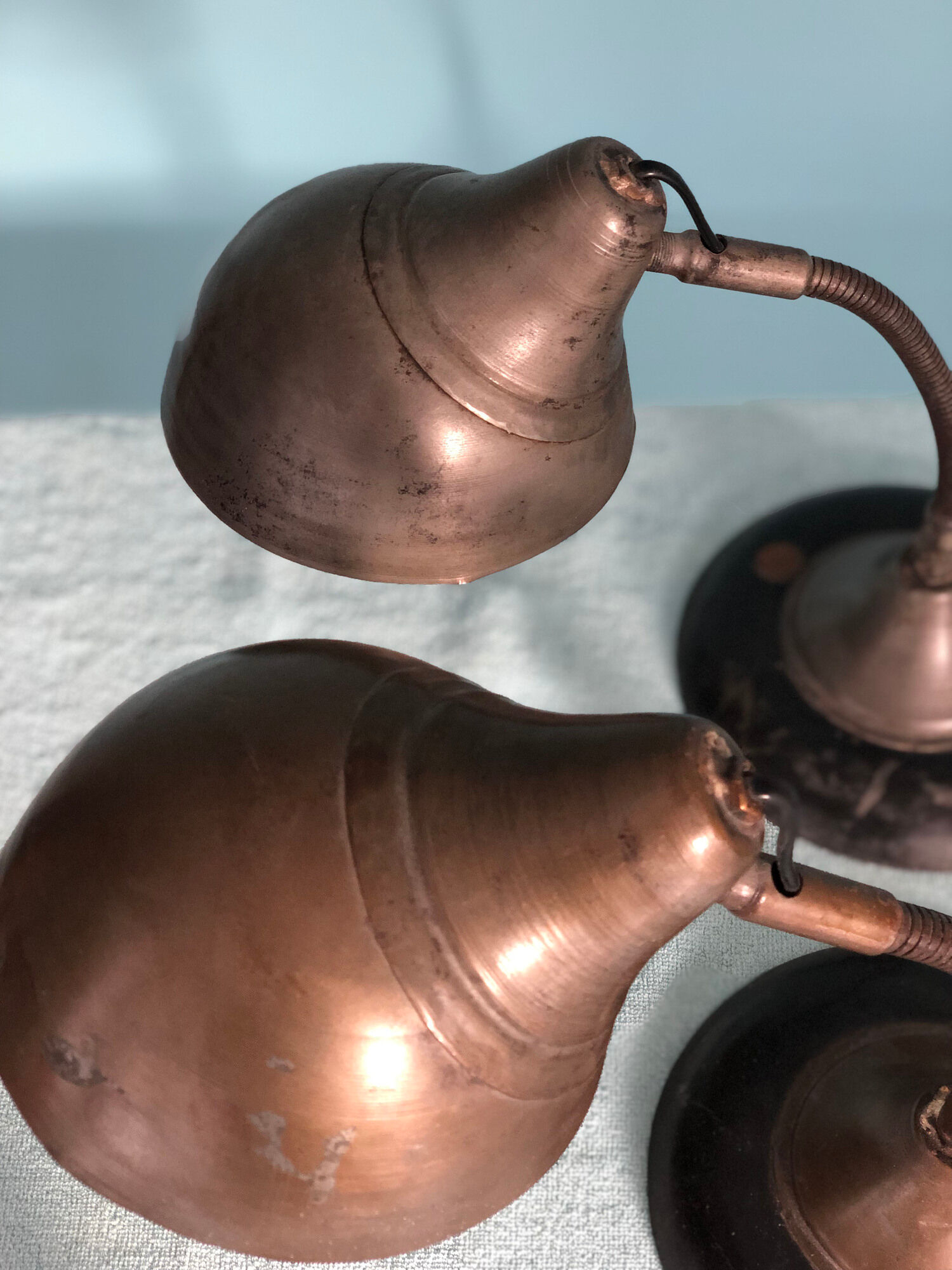 Pair of mid century desk lamps france 1950s