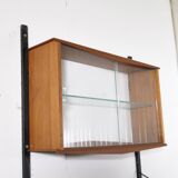 Teak Wall Shelf – 1960s Mid-Century Modular Shelving System
