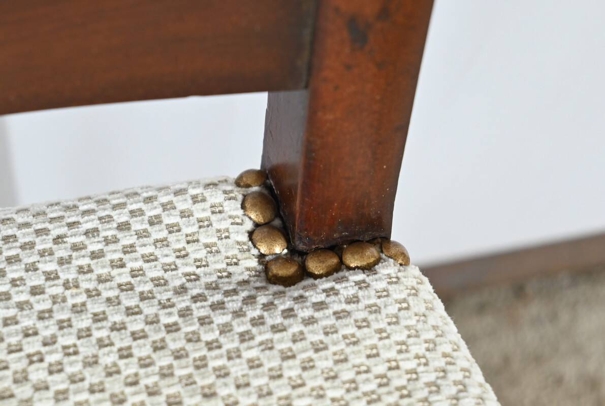 Suite of 5 Cuban Mahogany Chairs, Restoration Period – Early 19th Century