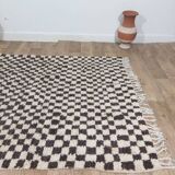 Handmade wool Berber rug 256 X 150 CM
