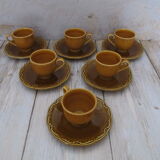 Set of 6 cups Digoin