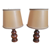 Lampes de chevet en bois