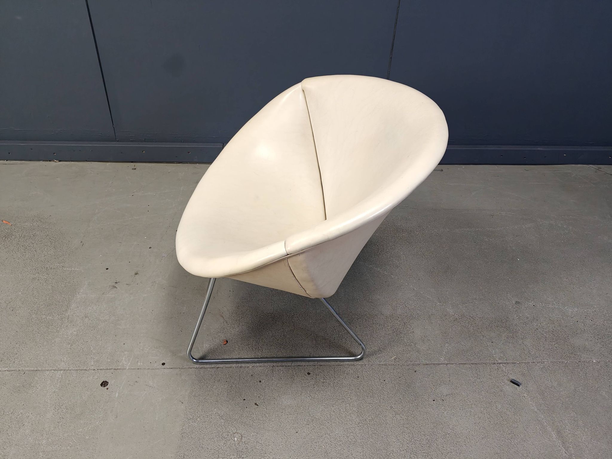 Vintage cocco Chair by Rudolf Wolf for Rohé Noordwolde, 1960s