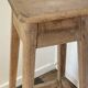 Vintage Oak Workbench Stool