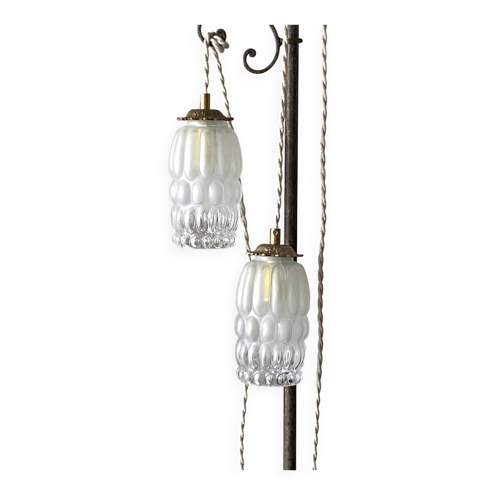 Pair of Art Deco portable lamps