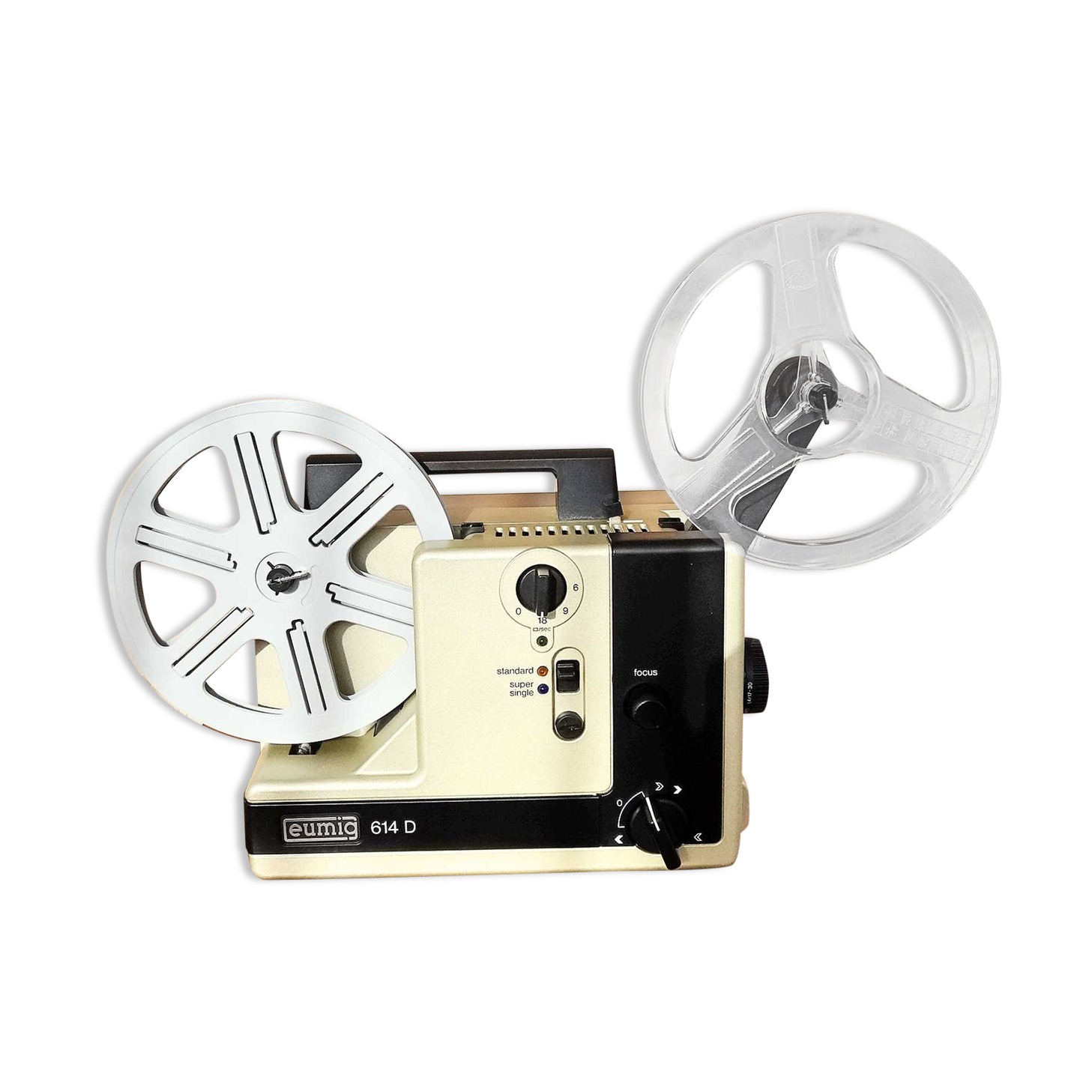 Eumig 614 D Super 8 Standard 8 Silent projector plus accessories