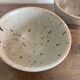 Set of 3 vintage speckled stoneware mugs
