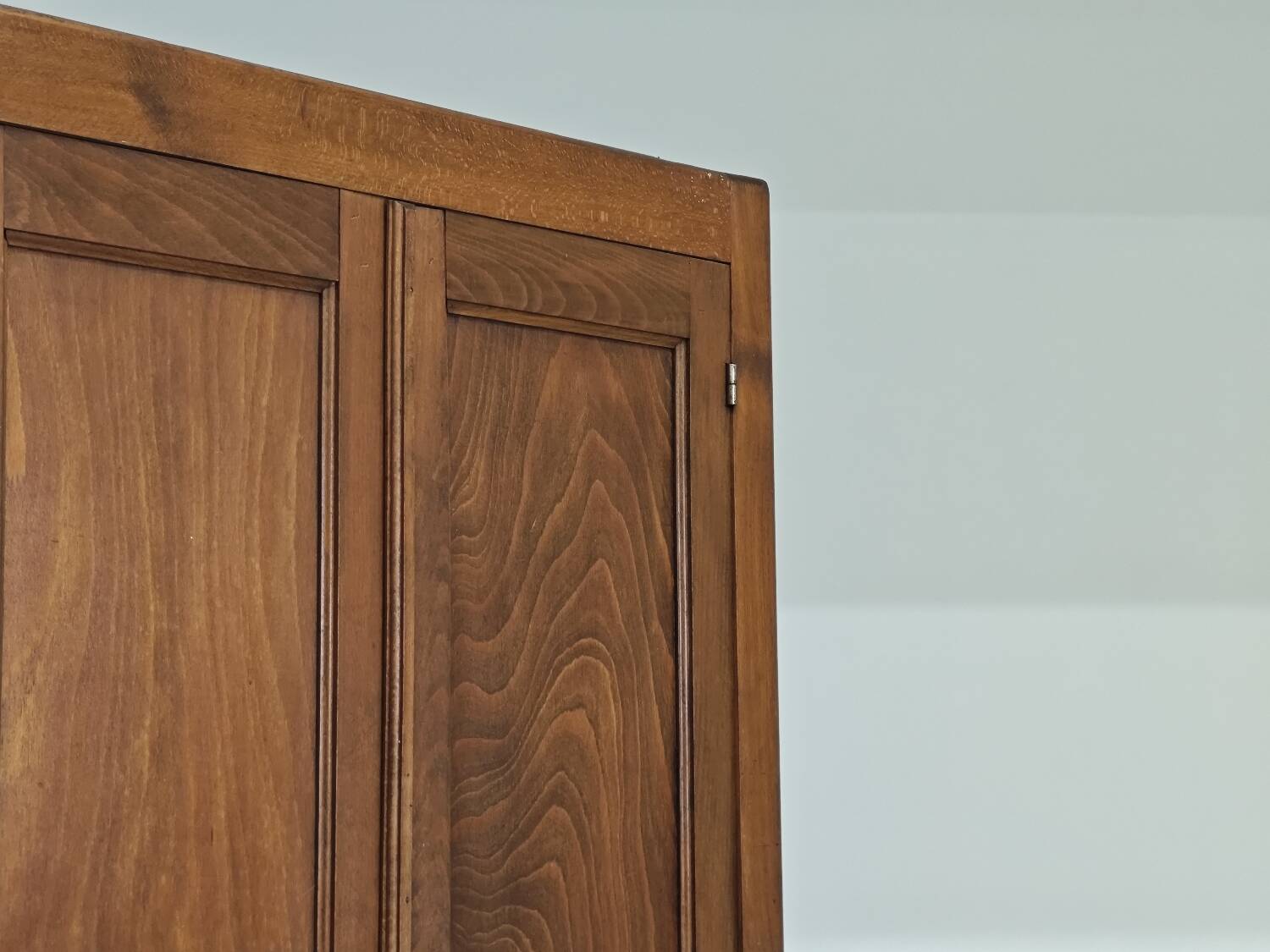 Parisian wooden wardrobe in country style