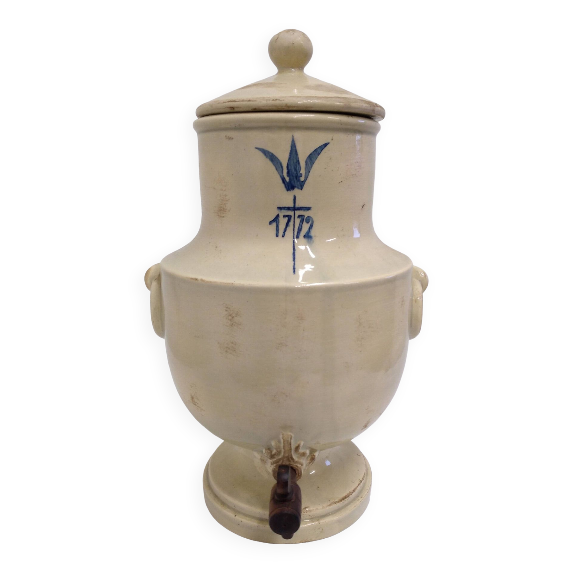 Old stoneware vinegar maker