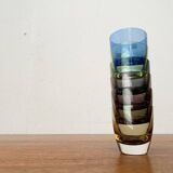 Coloured Space Age shot glasses by Gral, mid-century German, 1960s, set of 5.