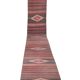 Vintage Turkish hallway rug 86x903 cm