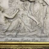 Marble bas-relief, Barbedienne Fondeur, Paris 1859