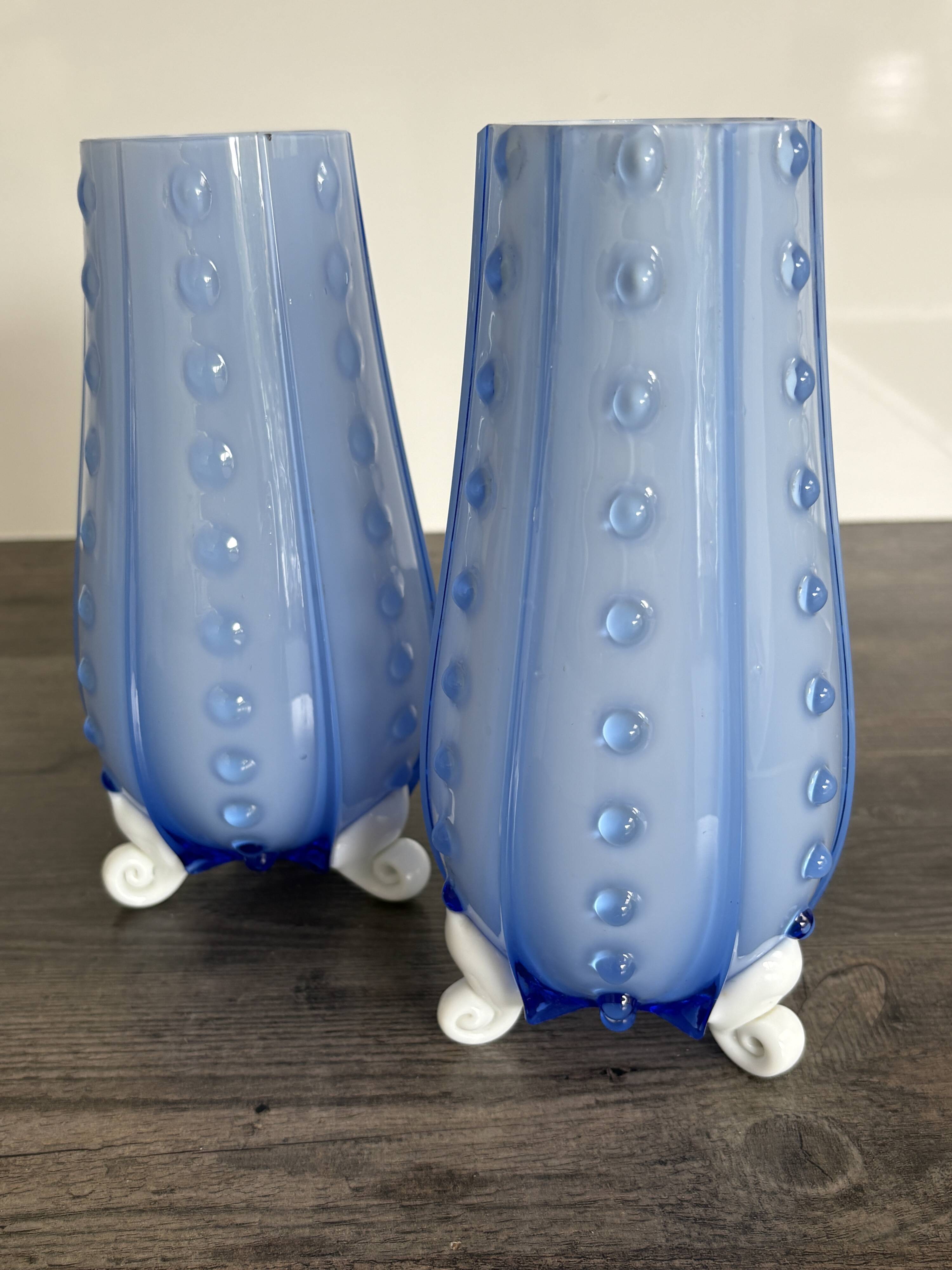 Pair of vintage Murano vases