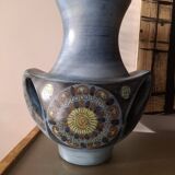 Ceramic vase by Jean de Lespinasse