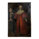 Portrait of a chancellor, oil on canvas dated 1727