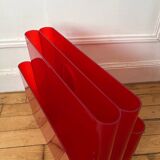 Magazine rack by Giotto Stoppino Kartell