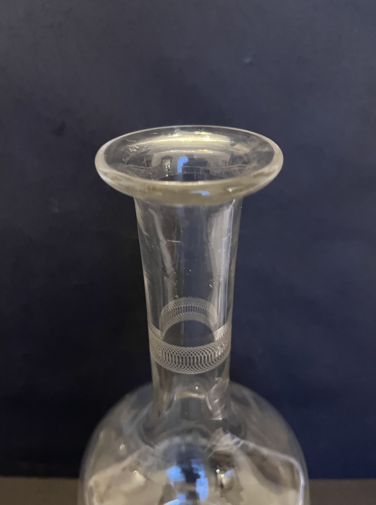 Pair of antique decanters