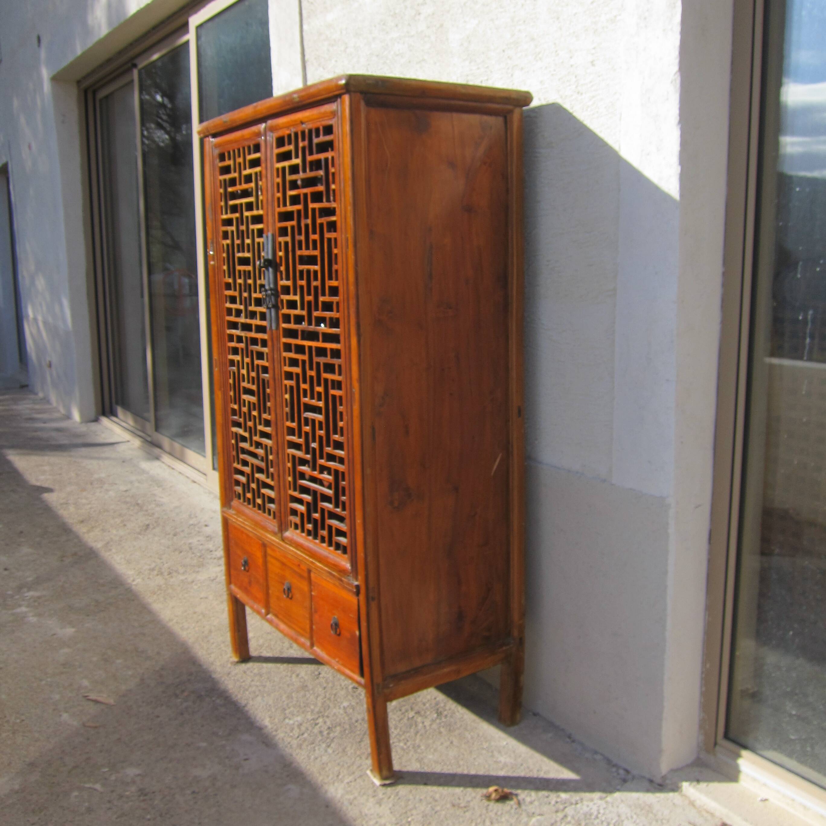 Antique Chinese cabinet - kitchen cabinet