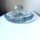Holmegaard Sculptural bowl design by Per Lutken Denmark 1950’s