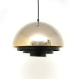 Milieu pendant lamp in 24K Gold, JO Hammerborg , Denmark 60's