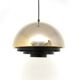 Milieu pendant lamp in 24K Gold, JO Hammerborg , Denmark 60's