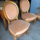 2 fauteuils 4 chaises salon Louis XVI époque XIXeme