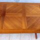 Large vintage table in solid walnut