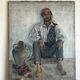 Portrait of the Street Vendor, Ibiza 1932 by Louise Chémot