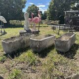 Set of 3 planters 85x27x33cm