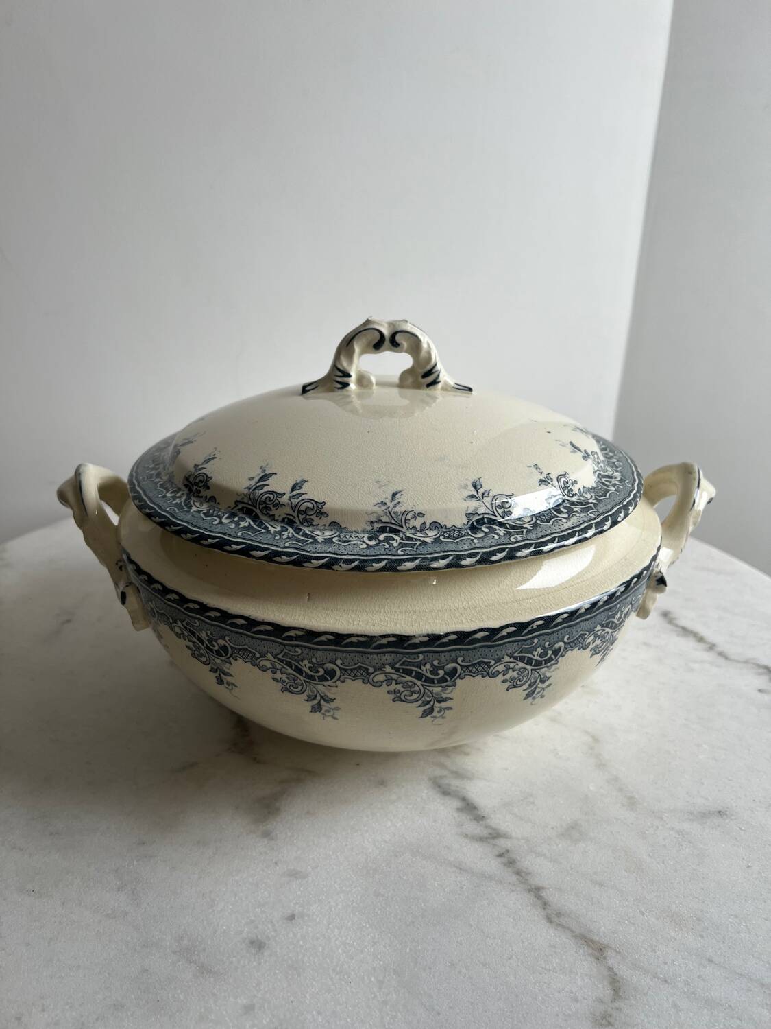 Ironstone soup tureen