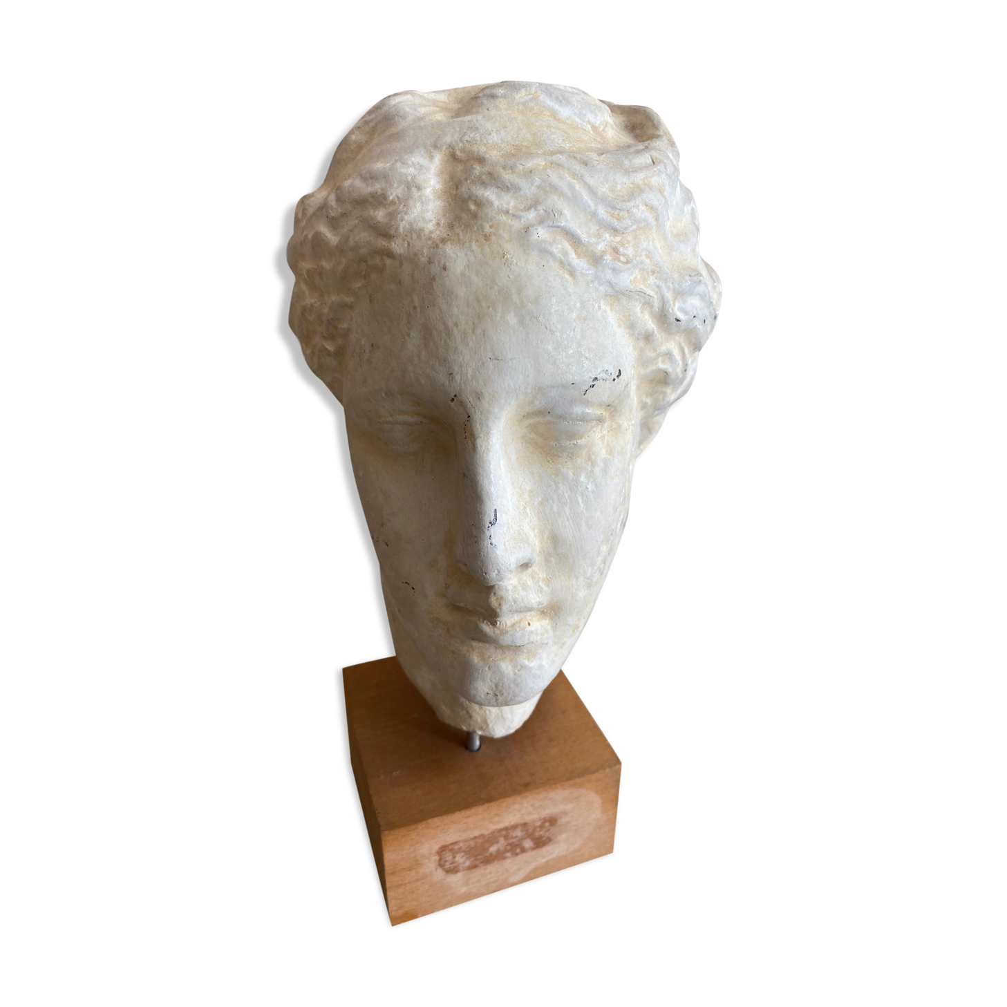 Antique plaster head