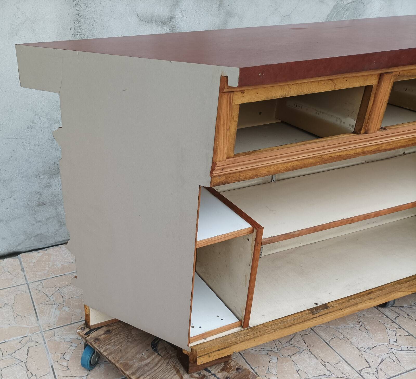 Vintage trade counter bar furniture