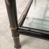 Hollywood Regency glass shelf