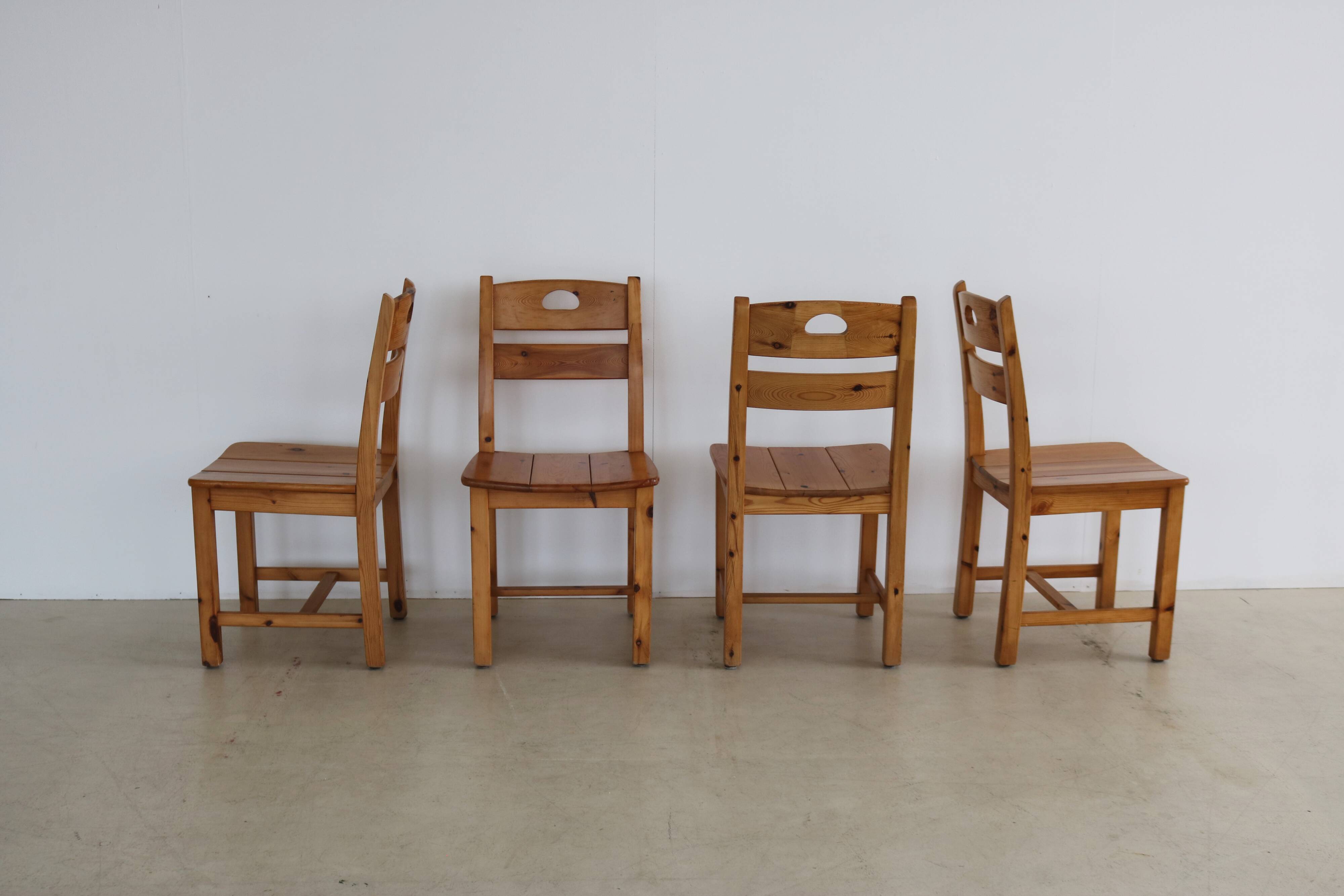Vintage dining room chairs | chairs | pine