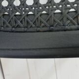 Paire de chaises cannées