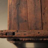 Alpine armchair in larch, 18th century