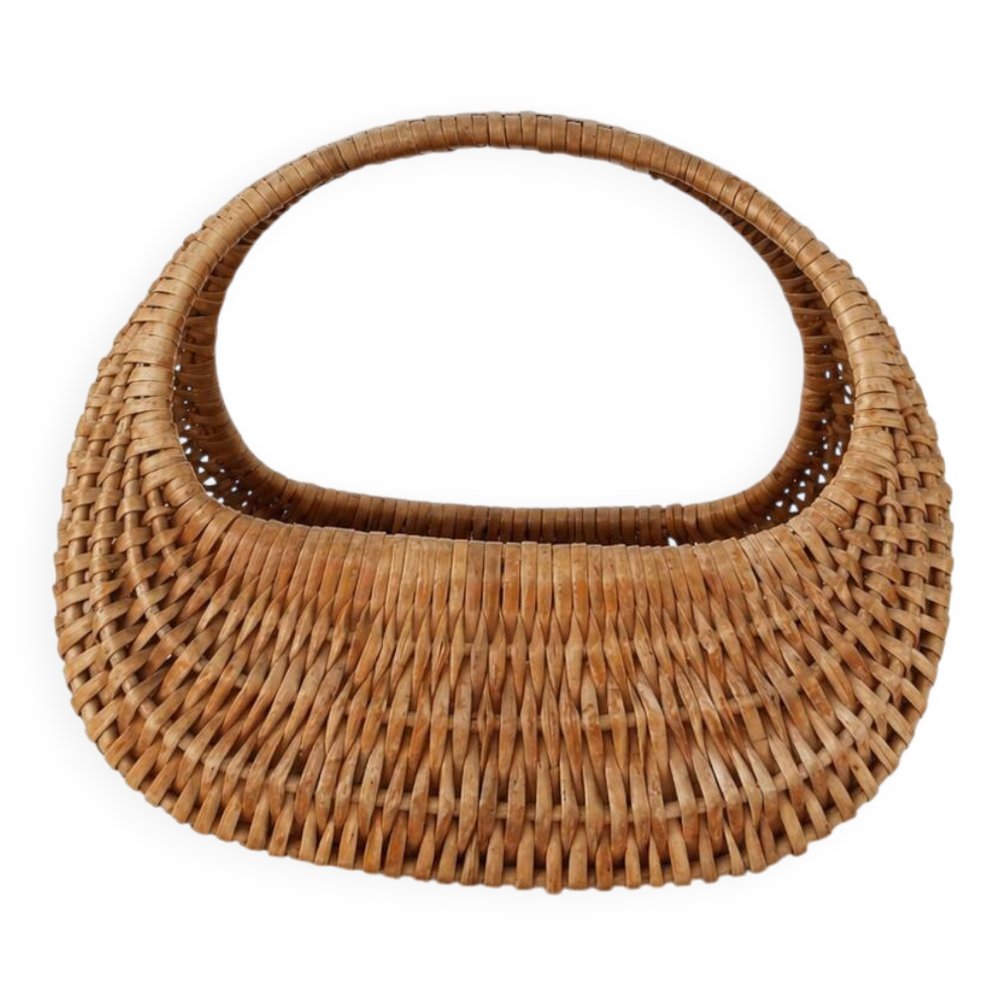 Brigitte Bardot vintage rattan basket – 60s/70s wicker basket