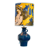 Lampe vintage à partir d'un vase Mid Century de Steuler, Cari Zalloni