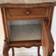TABLE de Chevet Style Louis XV MARBRE