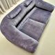 Velvet two seater 'Straccio', by De Pas, D'Urbino, Lomazzi