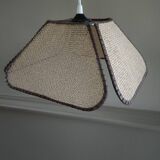 Vintage rattan blade suspension