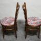 Pair of vintage Baumann bistro chairs