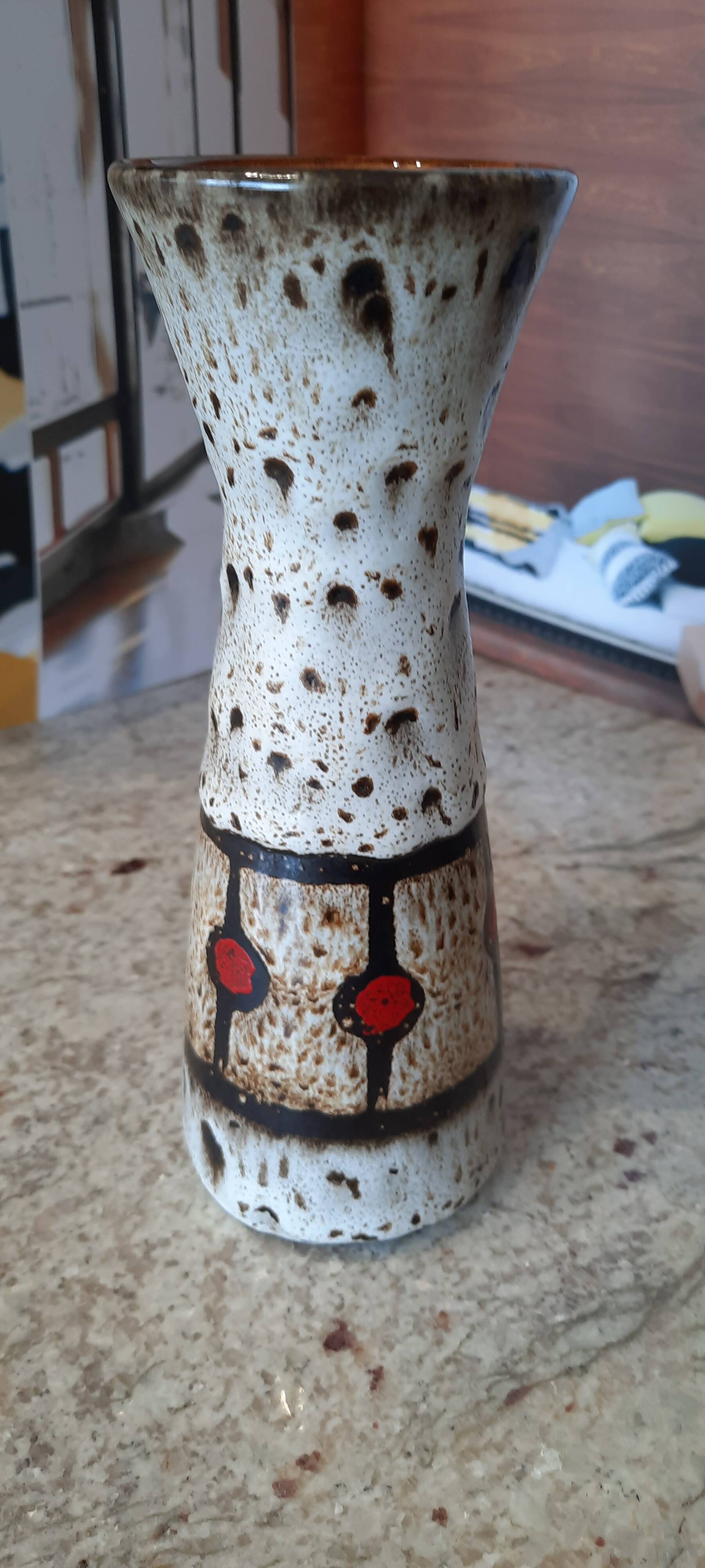 Ceramic vase Germany Numbered 50s/60s
