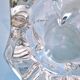 Solid crystal centrepiece signed Daum France