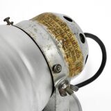 30s wall lamp by Adolf Meyer for Zeiss Ikon with adjustable mirrored shade