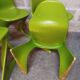 Suite 4 chairs "Kangaroo" Ernst Moeckl