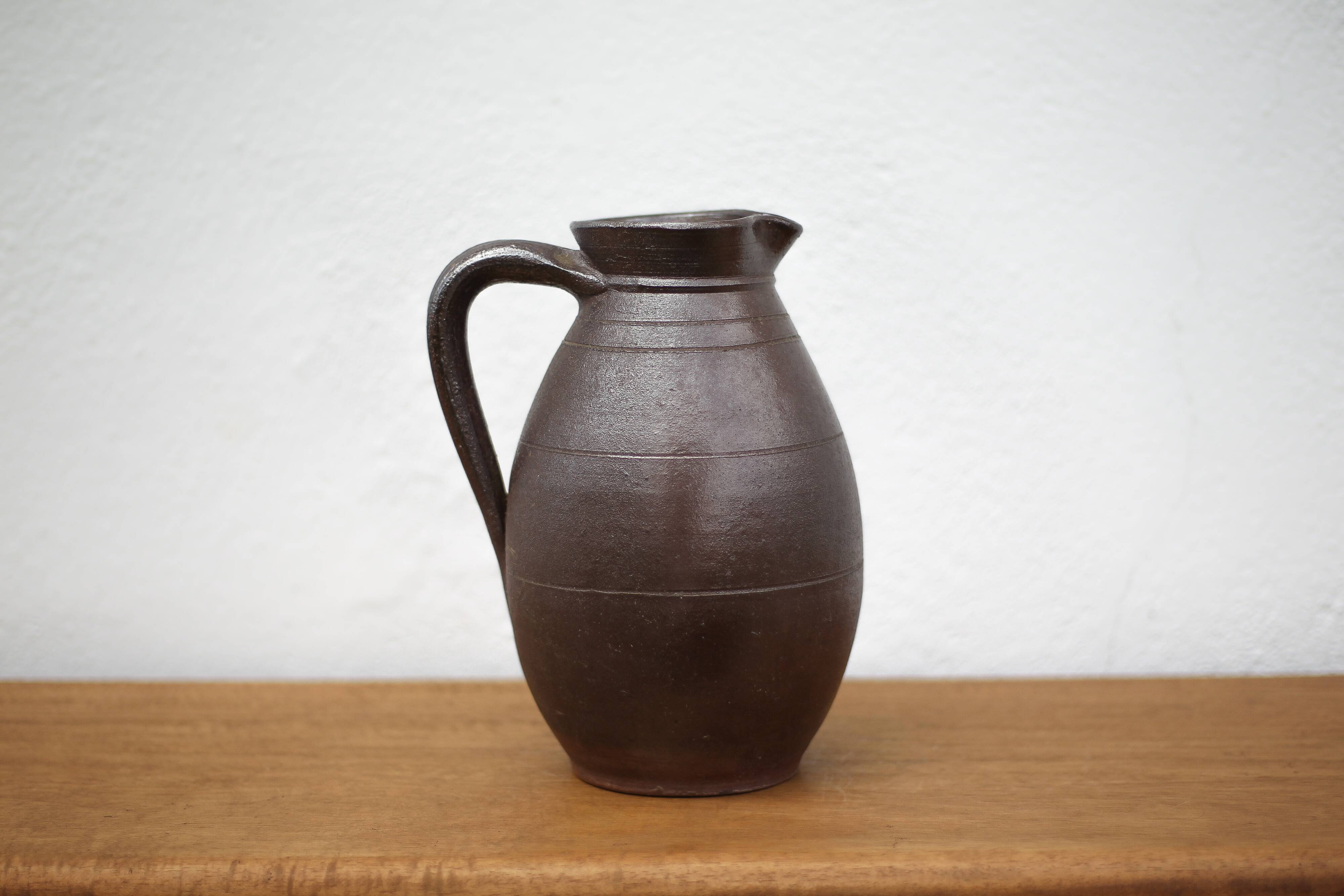 Pichet grès vintage, carafe vintage, cruche, cuisine, collection