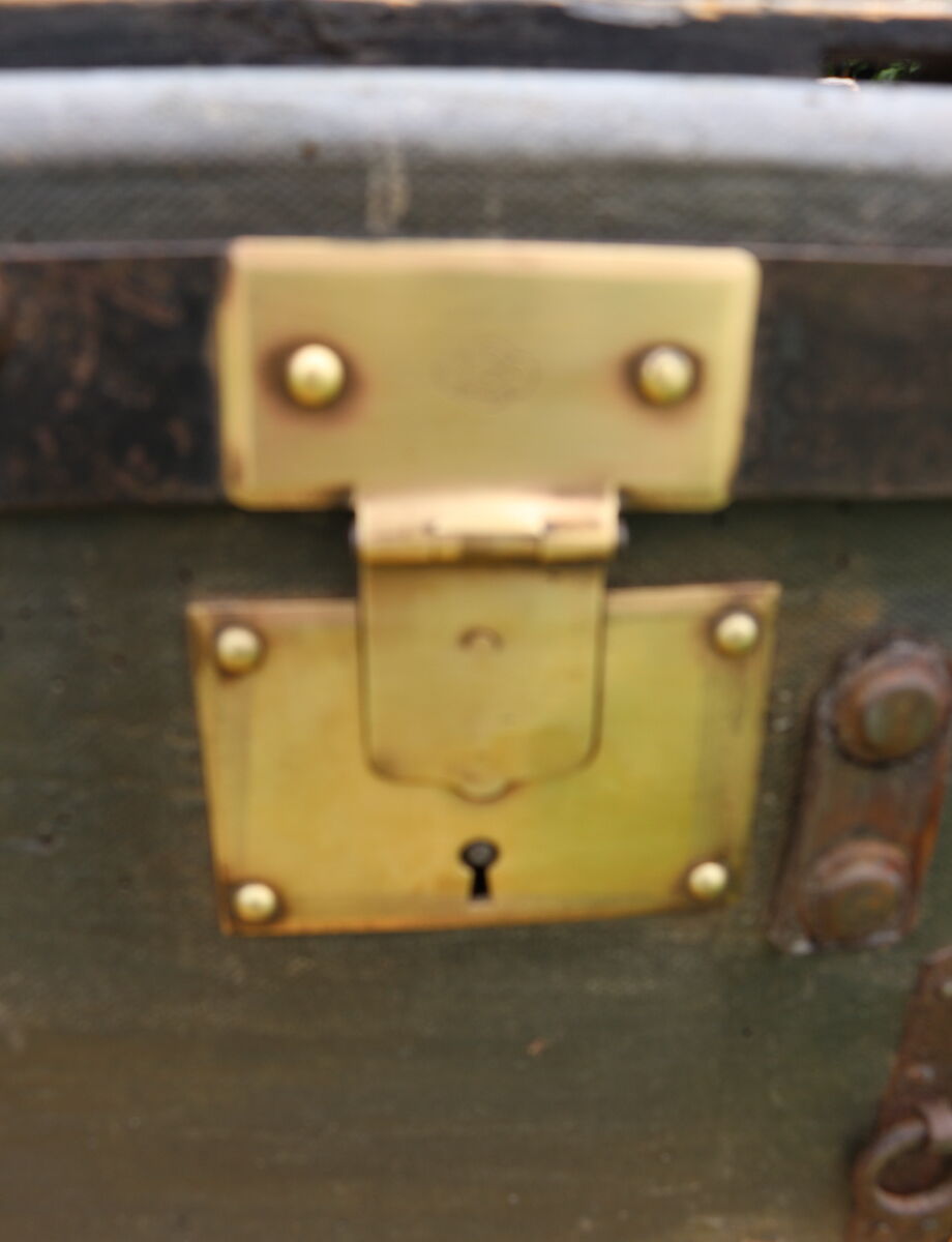 Arched travel trunk